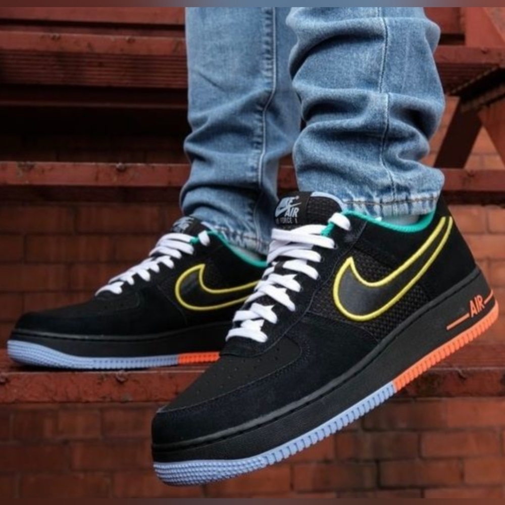 Nike Air Force 1 Low Peace and Unity - Men's Size 8 Like New MSRP $250 - Picture 1 of 16
